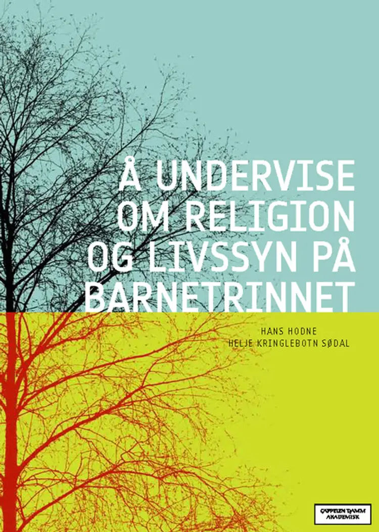 Omslag Å undervise om religion og livssyn på barnetrinnet av Hans Hodne og Helje Kringlebotn Sødal (Heftet)