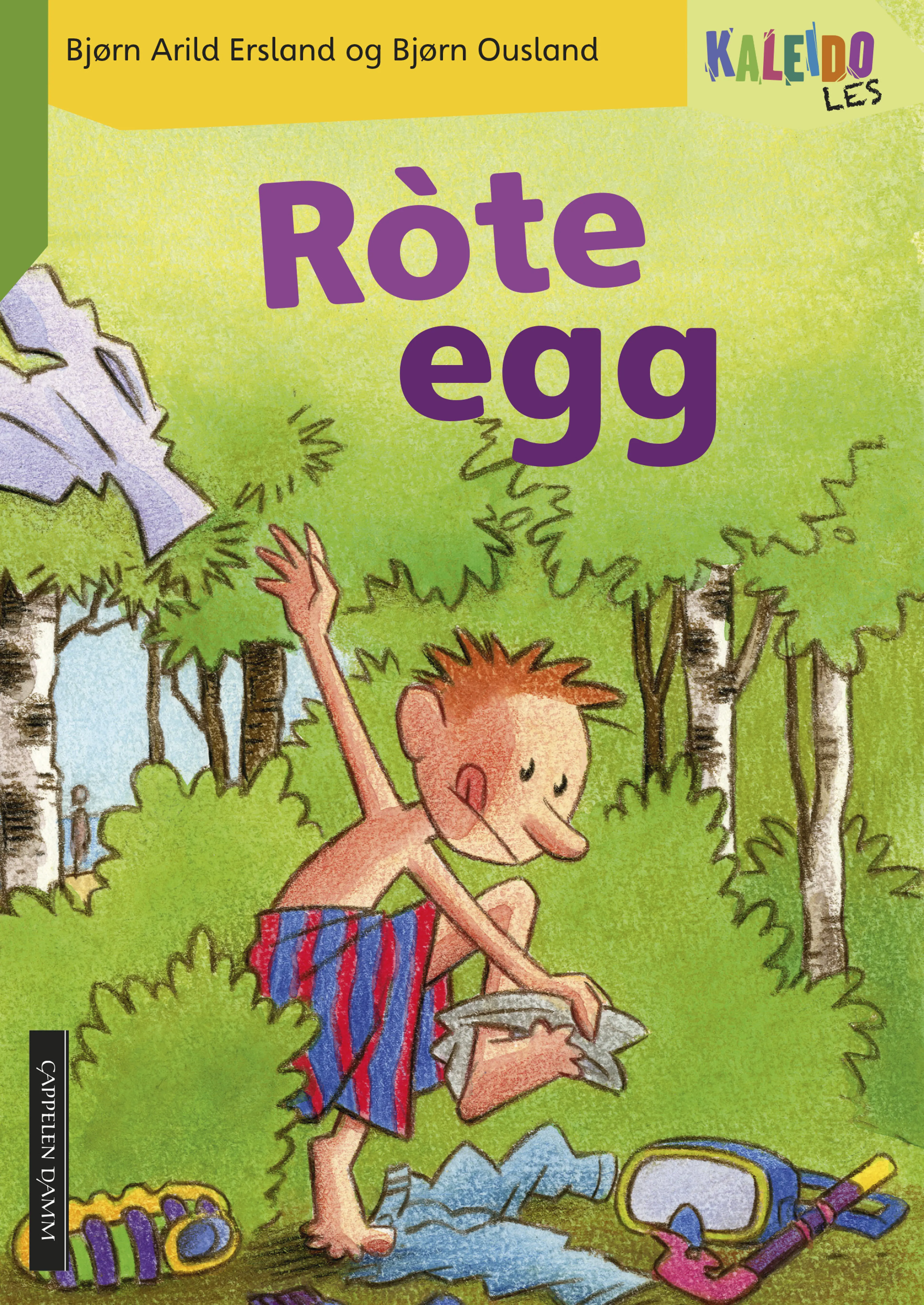 Omslag Kaleido Les Nivå 3 Ròte egg av Bjørn Arild Ersland (Heftet)
