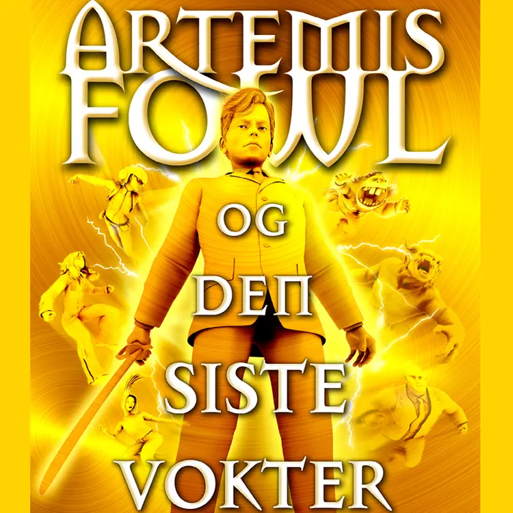 Omslag Artemis Fowl og den siste vokter av Eoin Colfer (Lydbok)