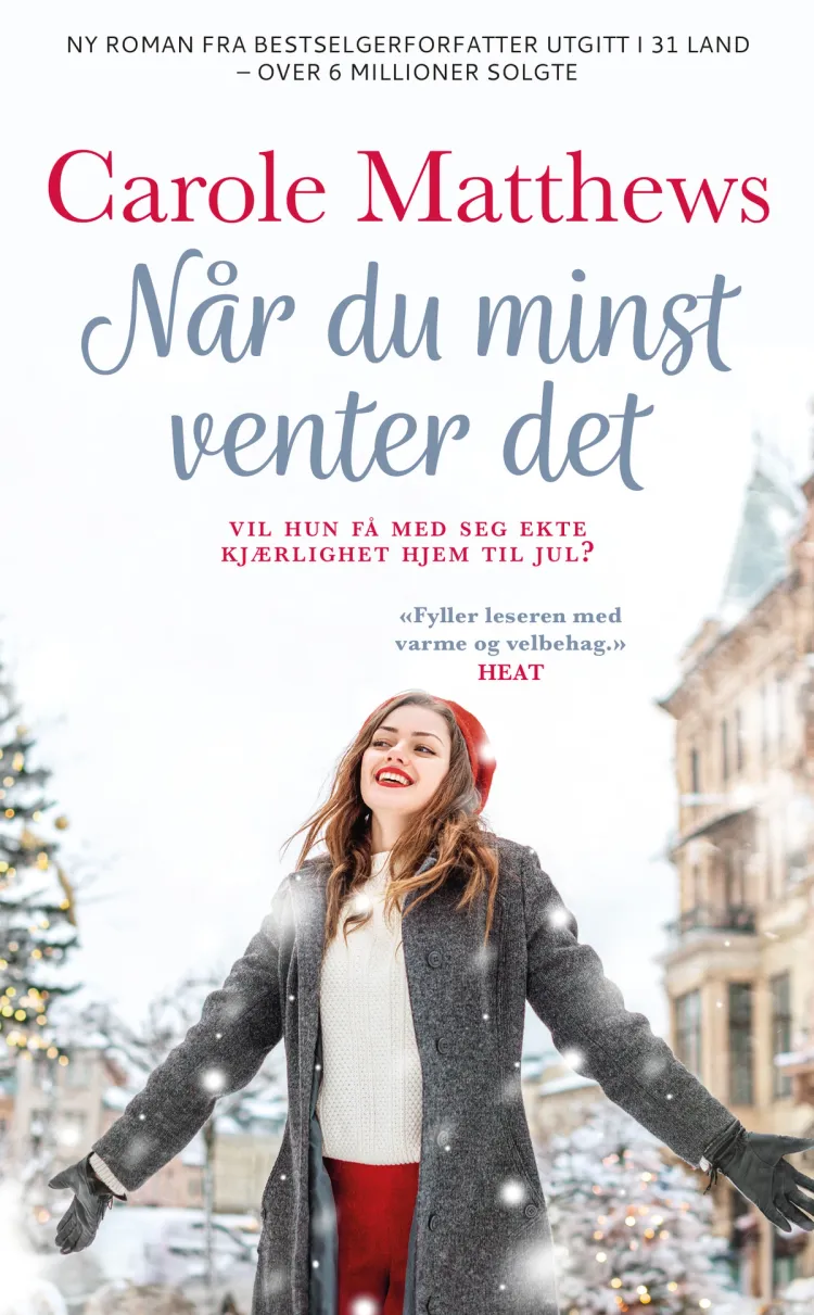 Omslag Når du minst venter det av Carole Matthews (Ebok)