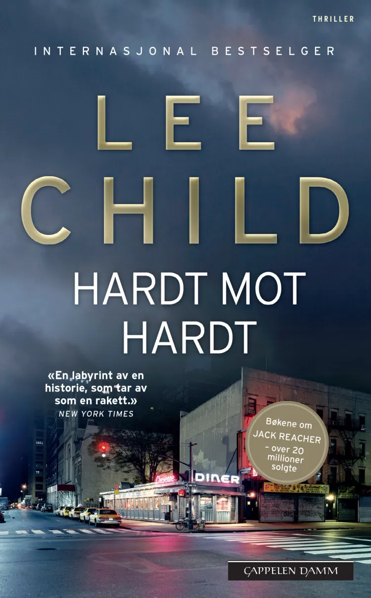 Omslag Hardt mot hardt av Lee Child (Heftet)