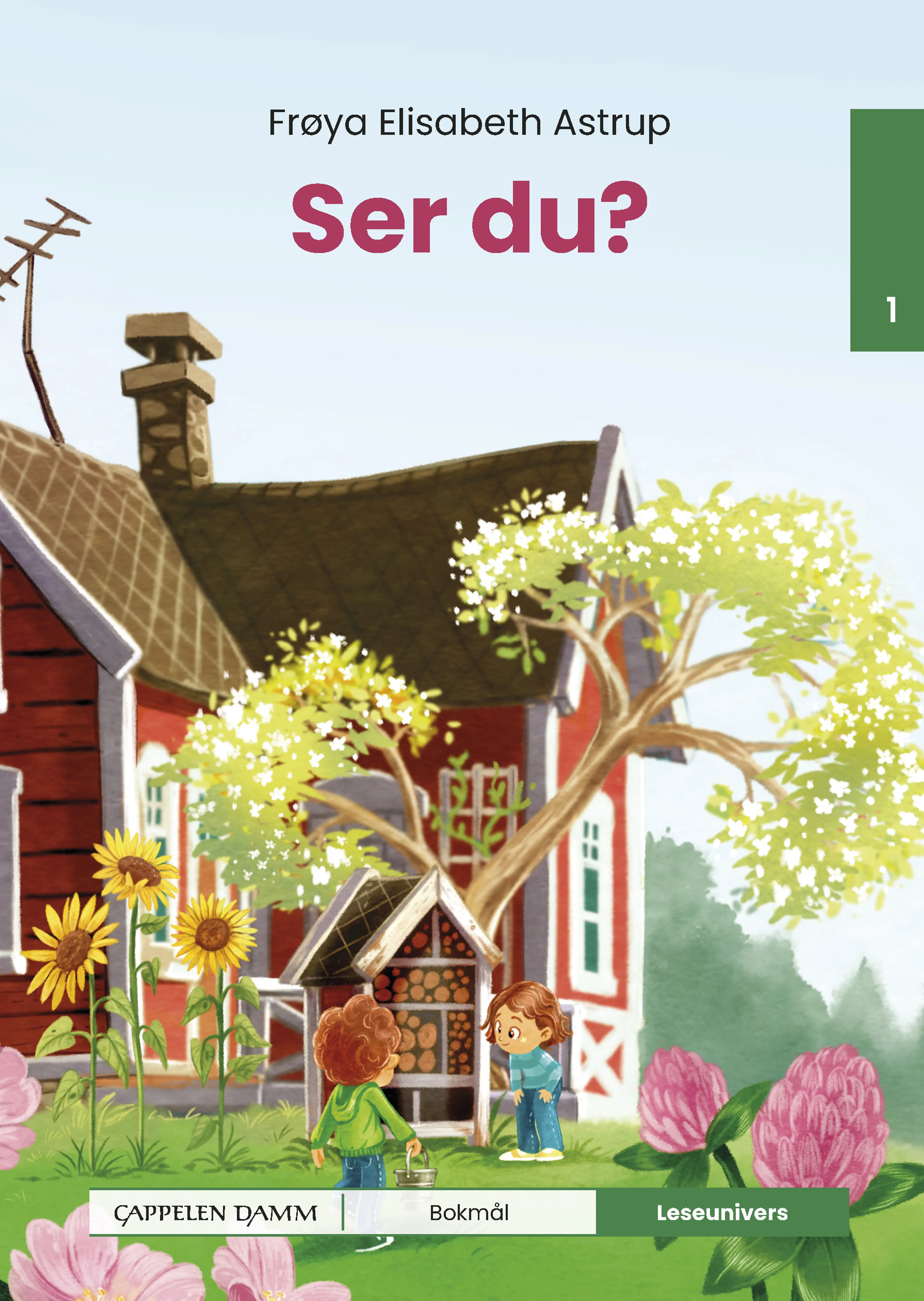 Omslag Leseunivers 1: Ser du? av Frøya Elisabeth Astrup (Innbundet)