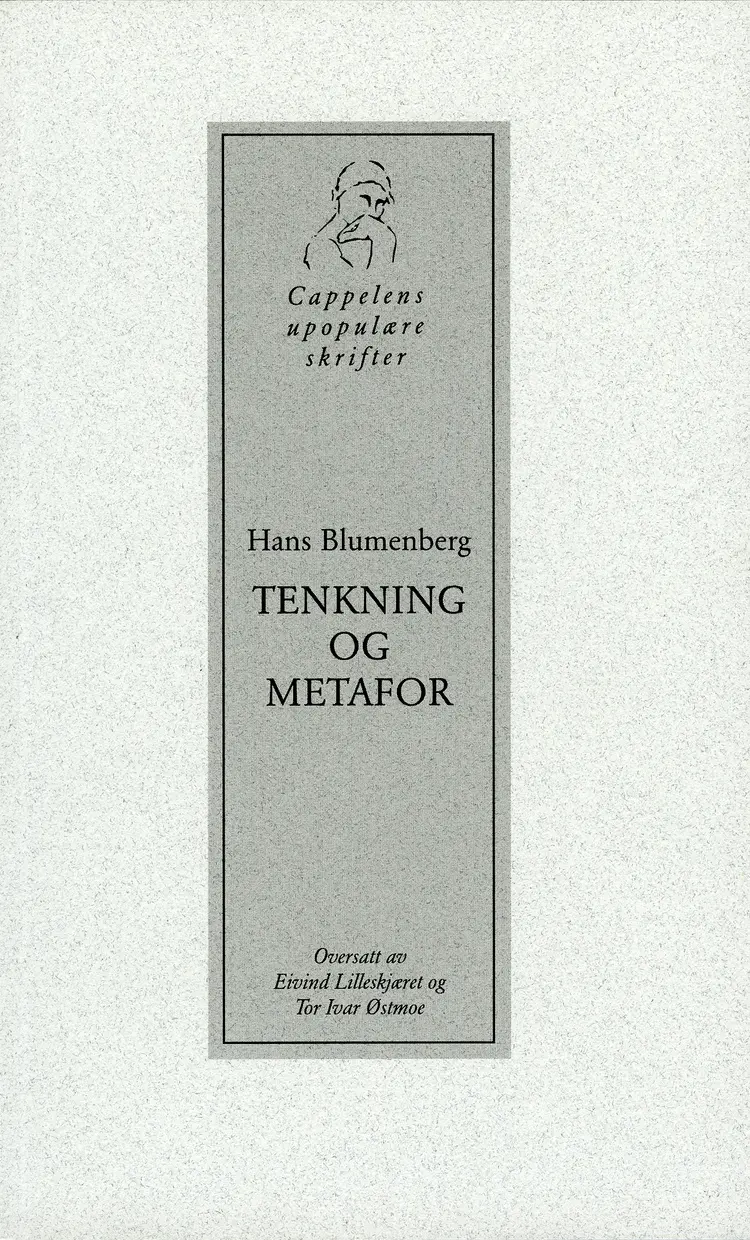 Omslag Tenkning og metafor av Hans Blumenberg (Heftet)