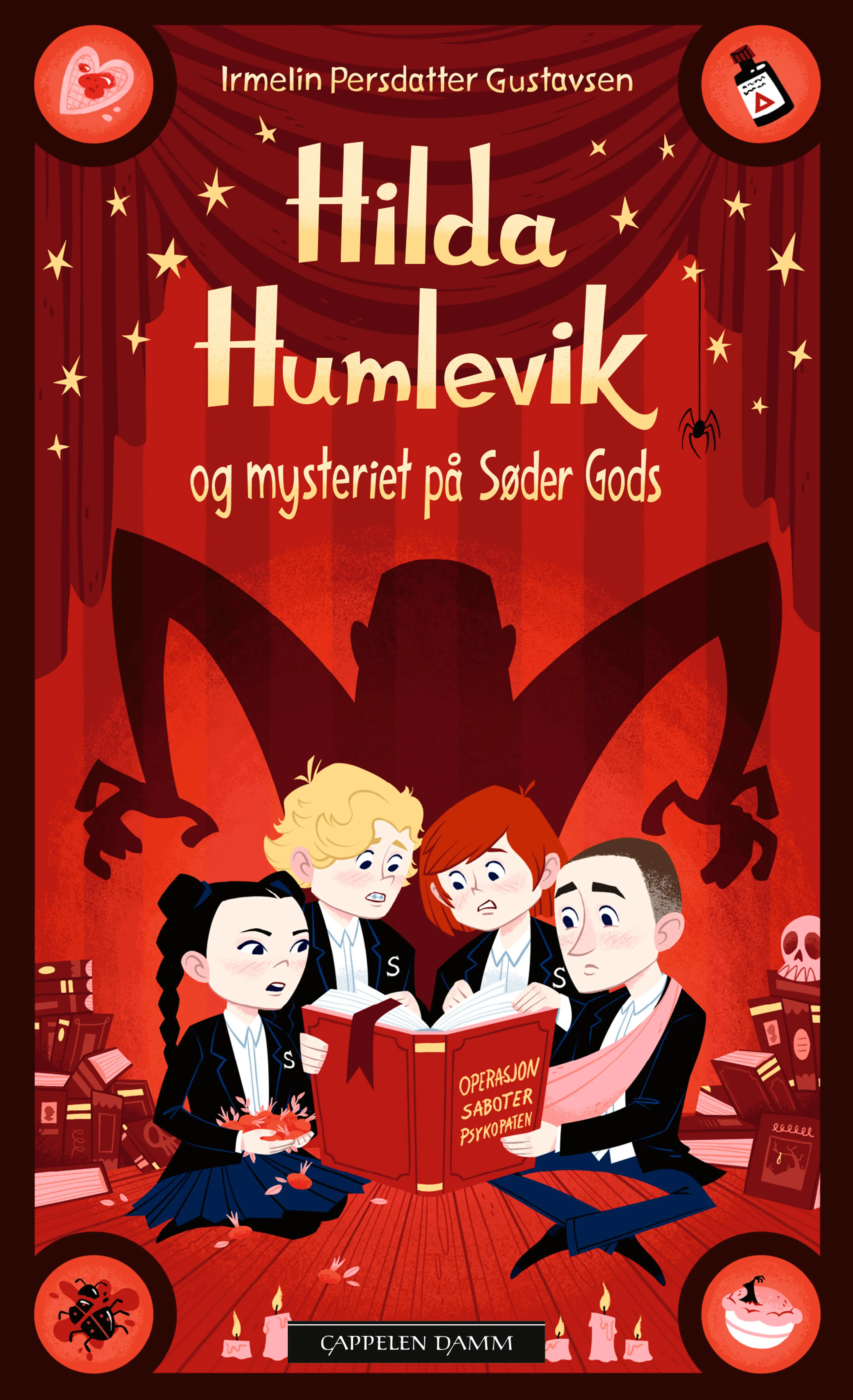 Omslag Hilda Humlevik og mysteriet på Søder Gods av Irmelin Persdatter Gustavsen (Innbundet)