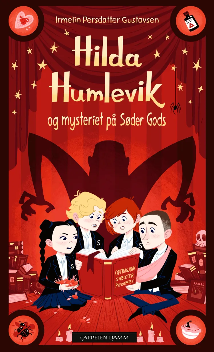 Omslag Hilda Humlevik og mysteriet på Søder Gods av Irmelin Persdatter Gustavsen (Innbundet)