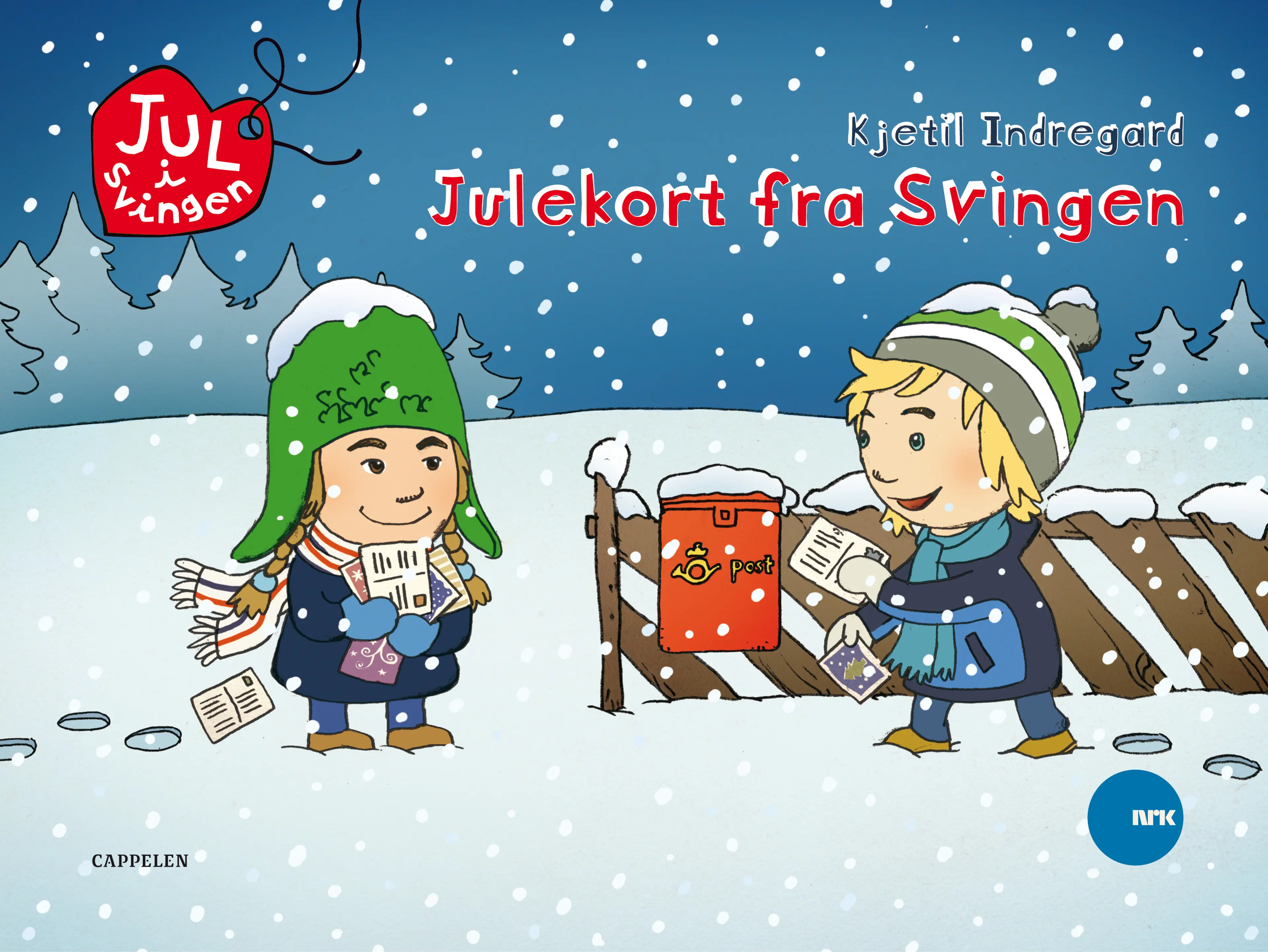Omslag Julekort fra Svingen av Kjetil Indregard (Innbundet)