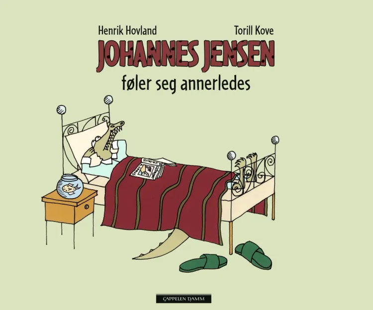 Omslag Johannes Jensen føler seg annerledes av Henrik Hovland (Innbundet)
