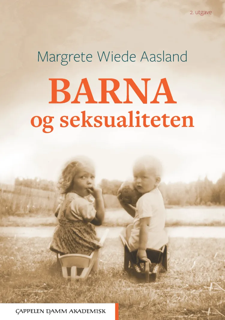 Omslag Barna og seksualiteten av Margrete Wiede Aasland (Heftet)