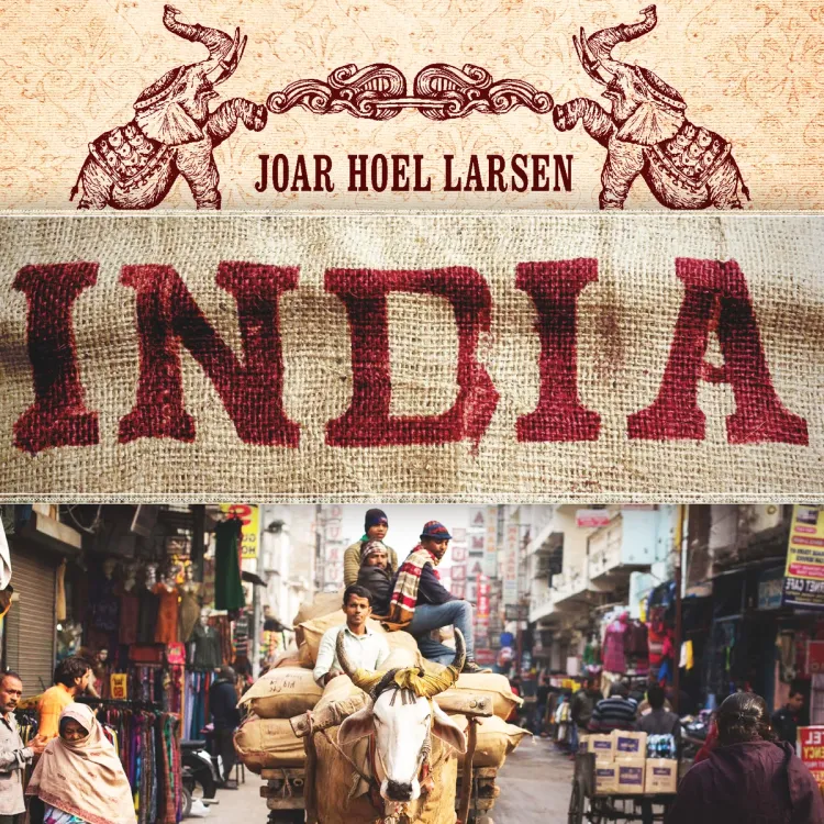 Omslag India av Joar Hoel Larsen (Nedlastbar lydbok)