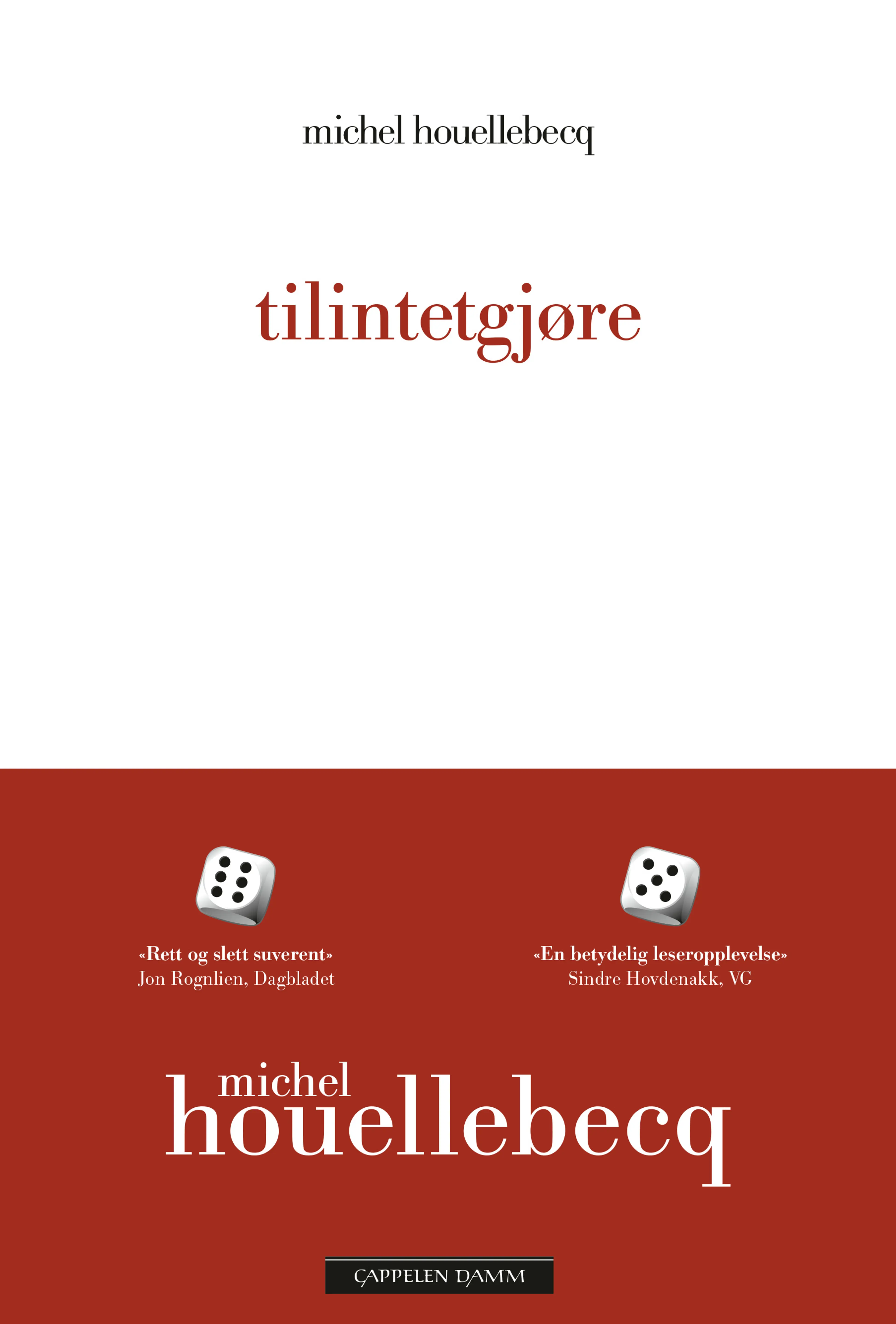 Omslag tilintetgjøre av Michel Houellebecq (Heftet)