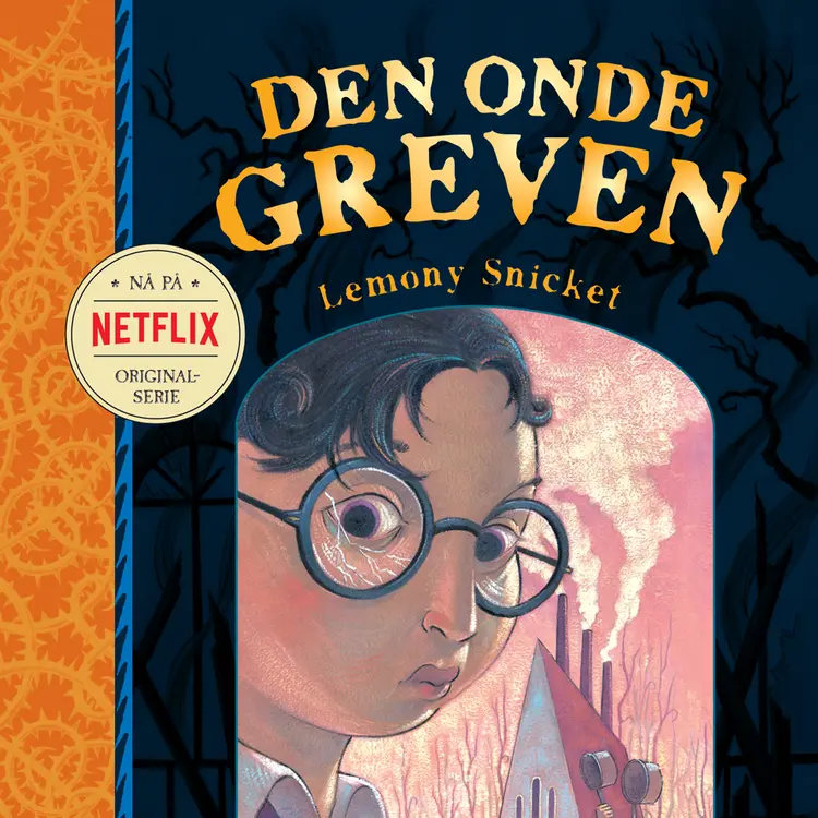 Omslag Den mystiske mølla av Lemony Snicket (Lydbok)