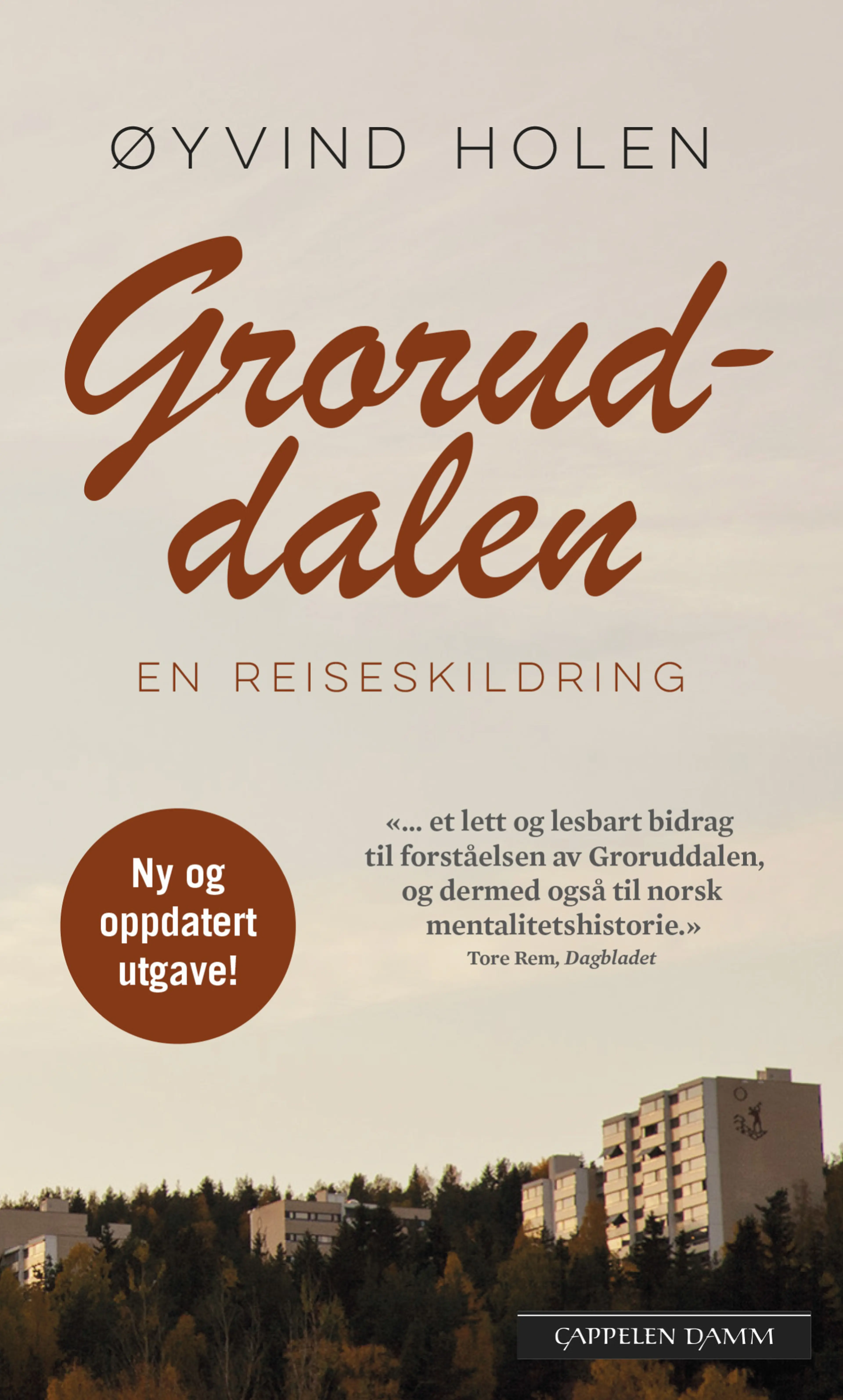 Omslag Groruddalen av Øyvind Holen (Heftet)