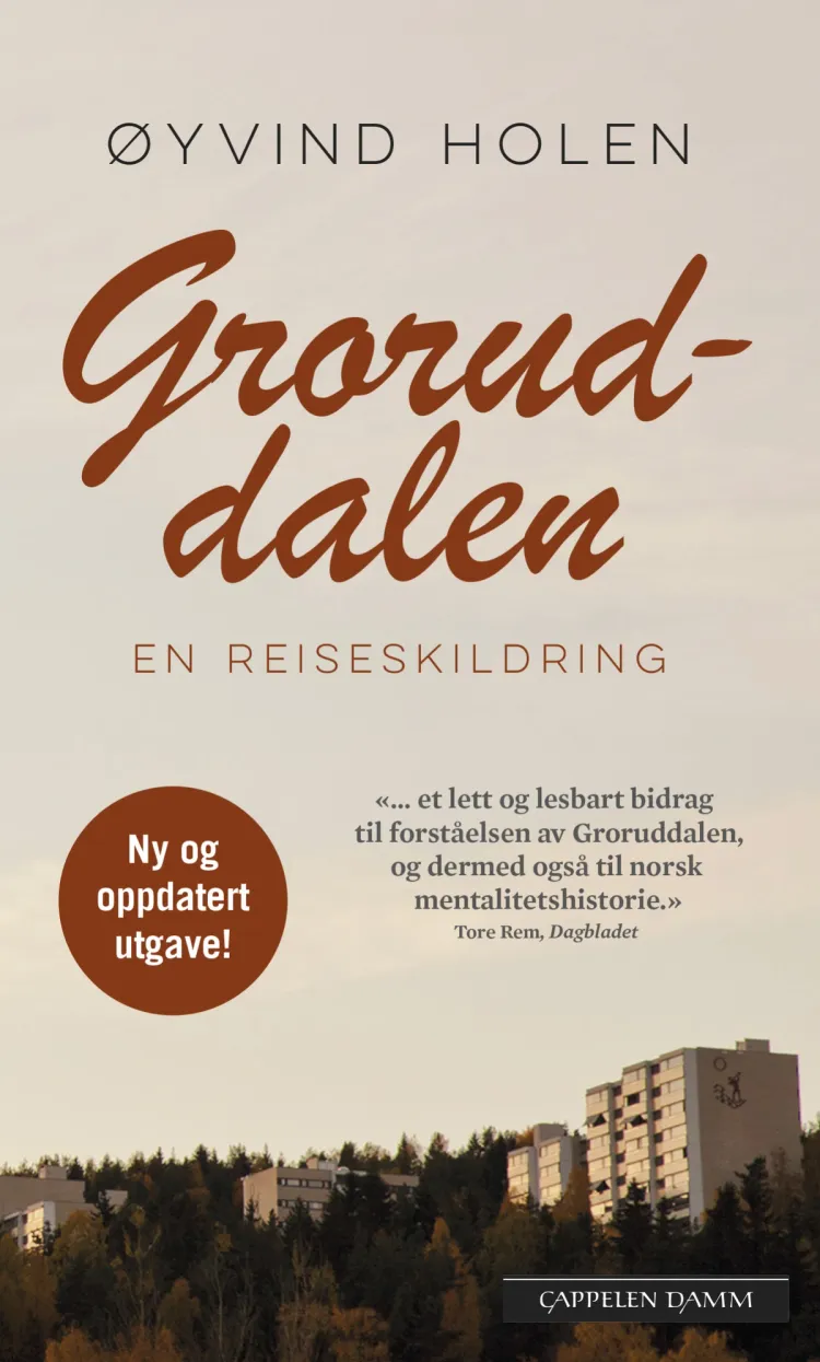 Omslag Groruddalen av Øyvind Holen (Heftet)