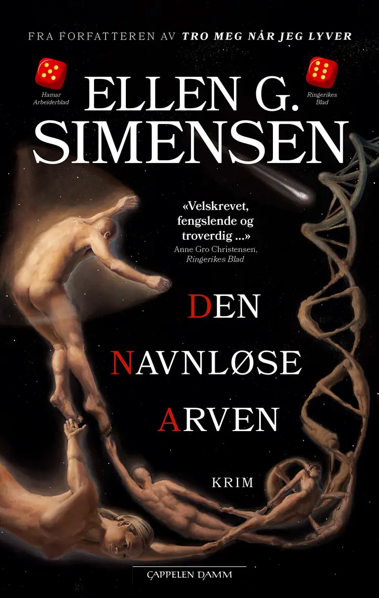 Omslag Den Navnløse Arven av Ellen G. Simensen (Heftet)