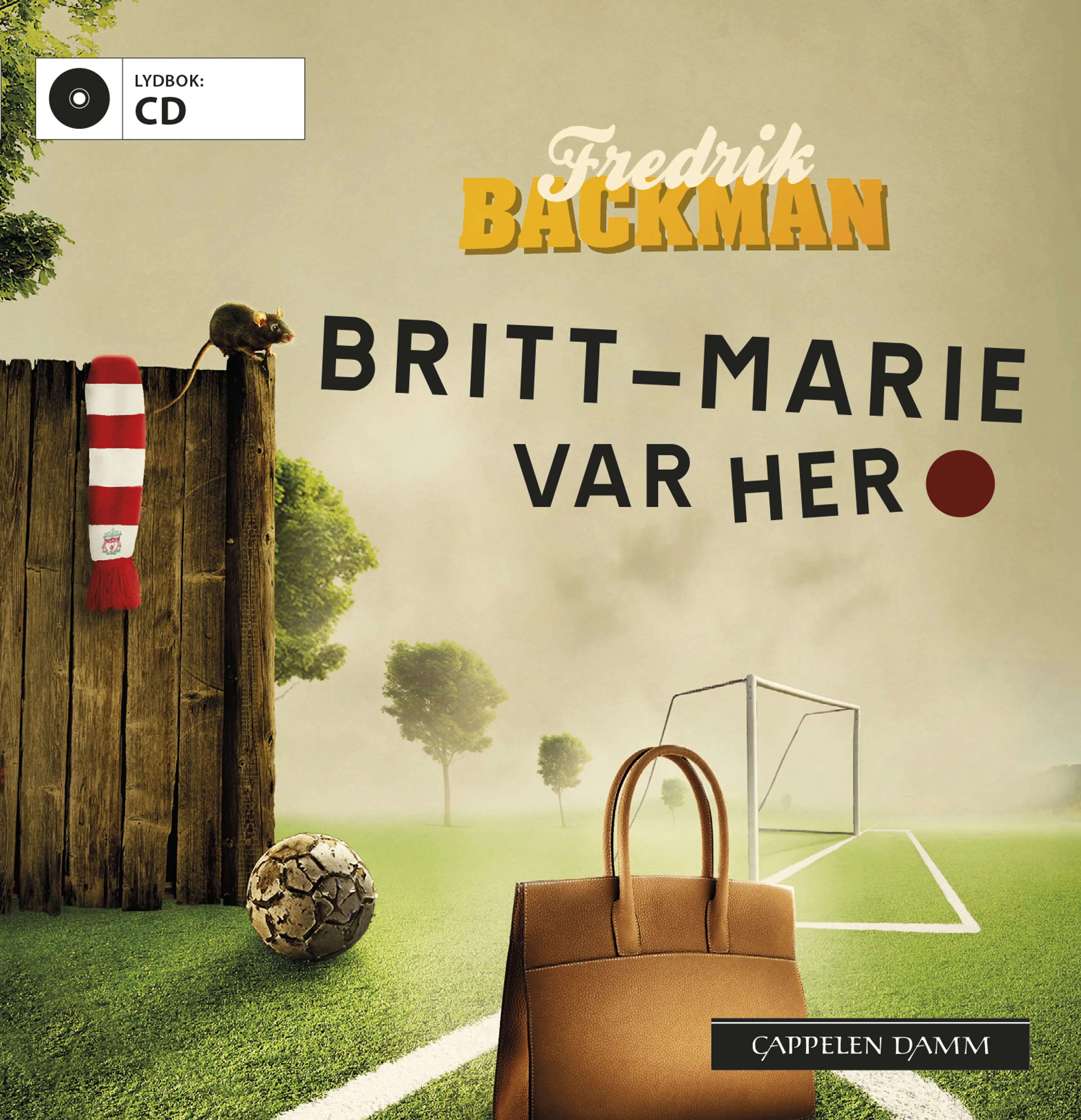 Omslag Britt-Marie var her av Fredrik Backman (CD)