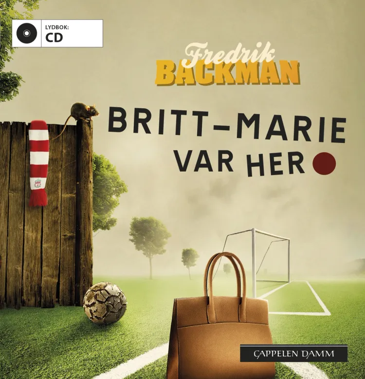 Omslag Britt-Marie var her av Fredrik Backman (CD)