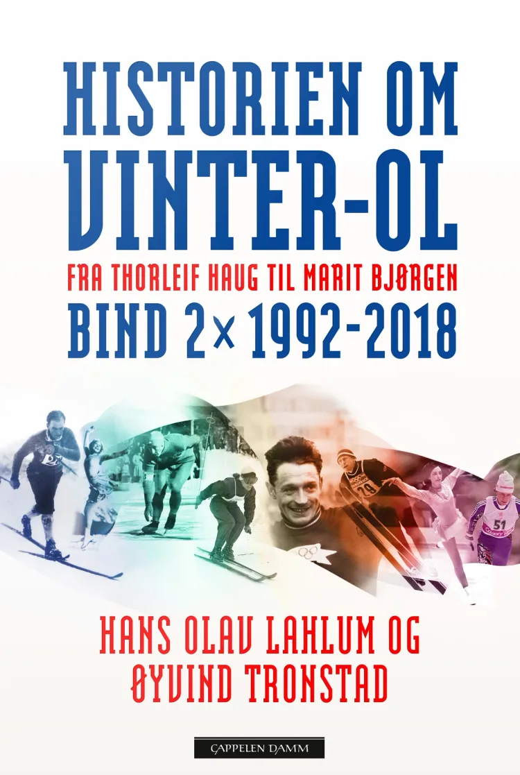 Omslag Historien om Vinter-OL av Hans Olav Lahlum og Øyvind Tronstad (Ebok)