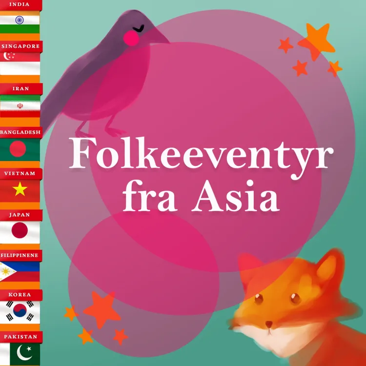 Omslag Folkeeventyr fra Asia av Flere (Lydbok)