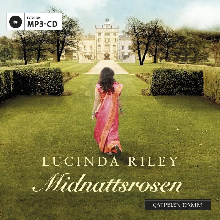 Omslag Midnattsrosen av Lucinda Riley (CD)