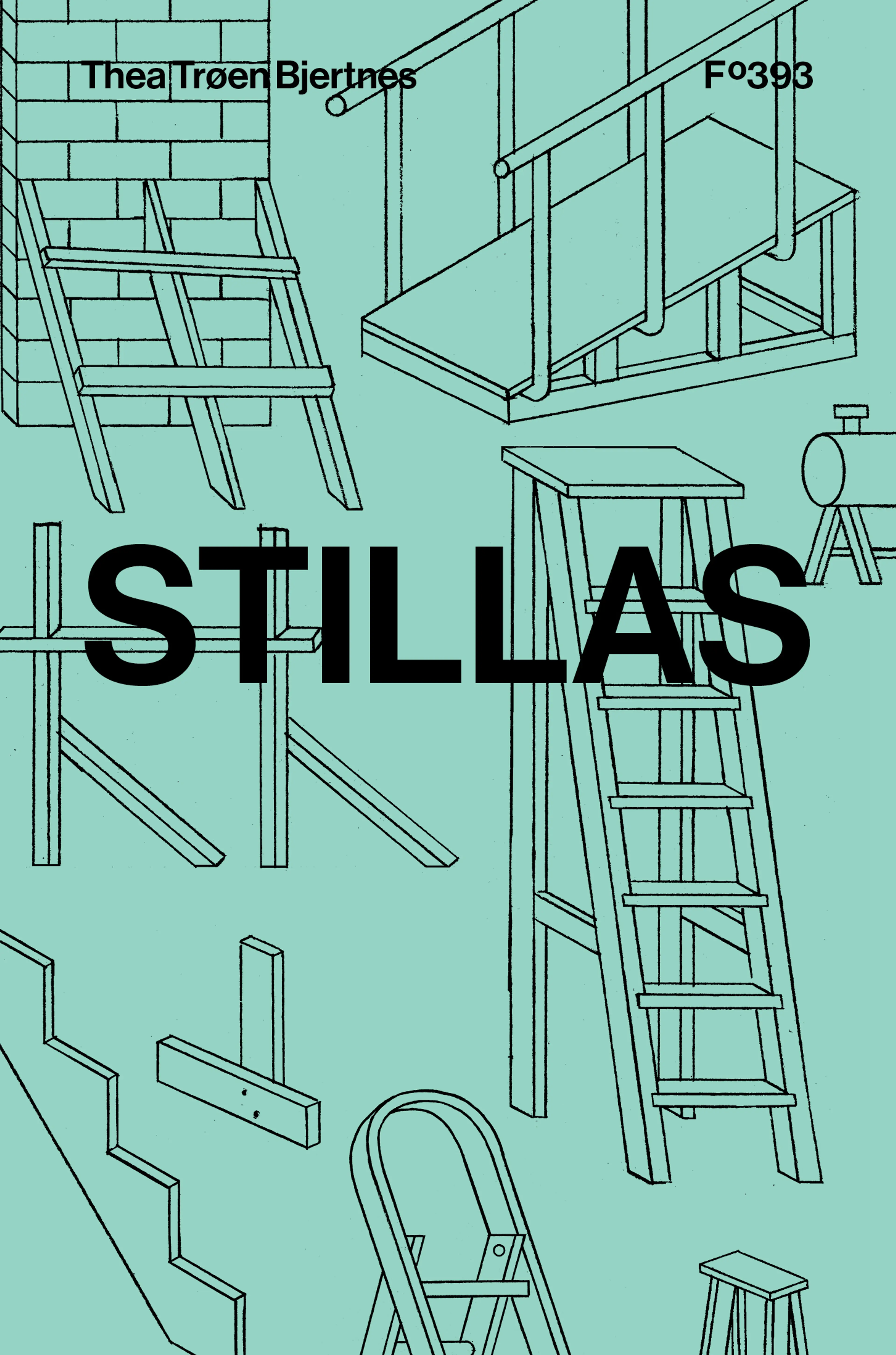Omslag Stillas av Thea Trøen Bjertnes (Innbundet)