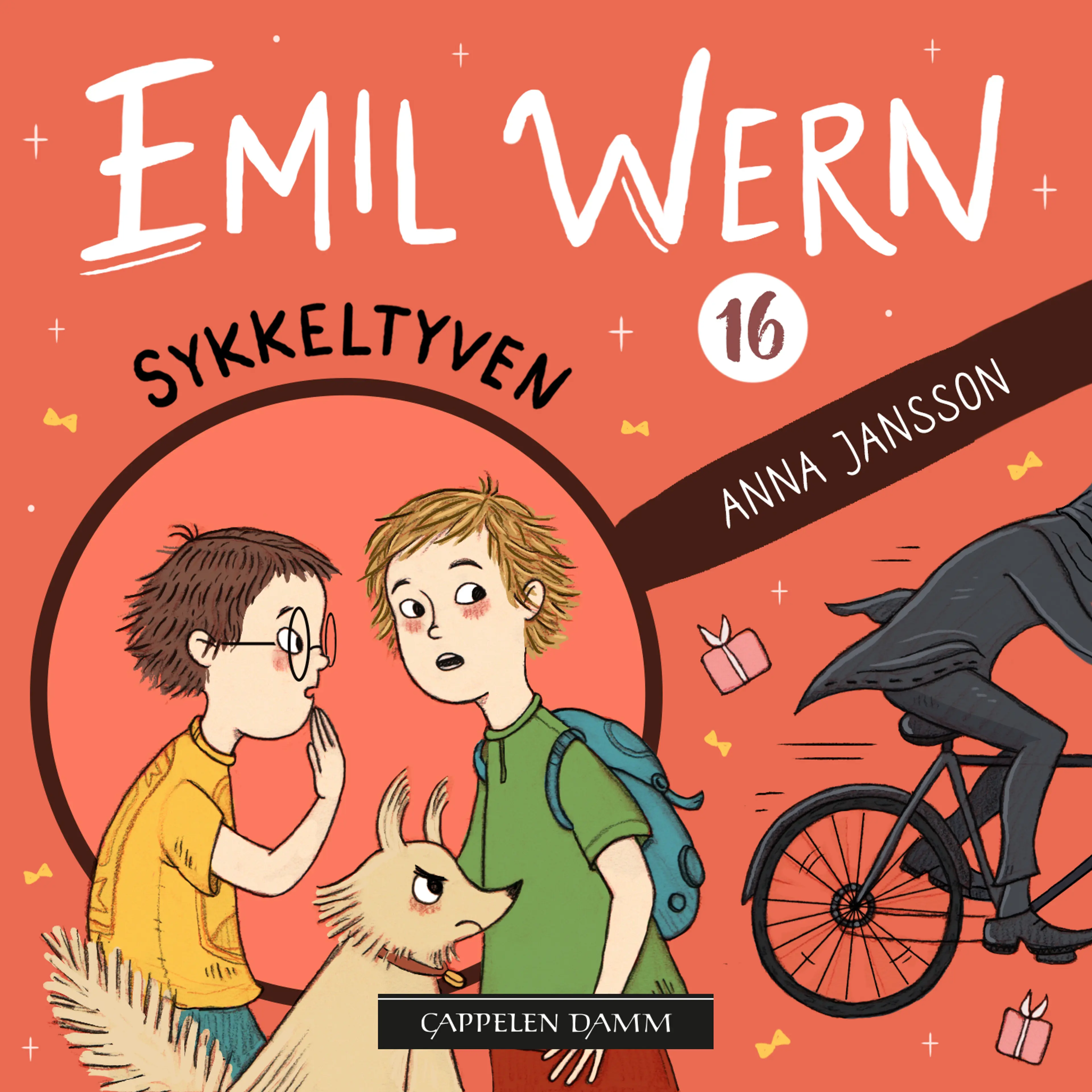 Omslag Sykkeltyven av Anna Jansson (Lydbok)