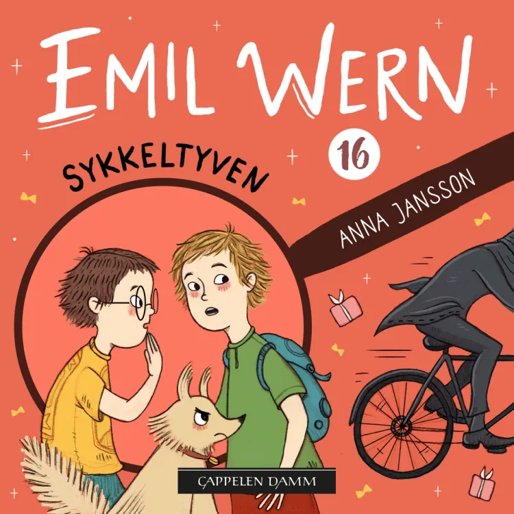 Omslag Sykkeltyven av Anna Jansson (Lydbok)