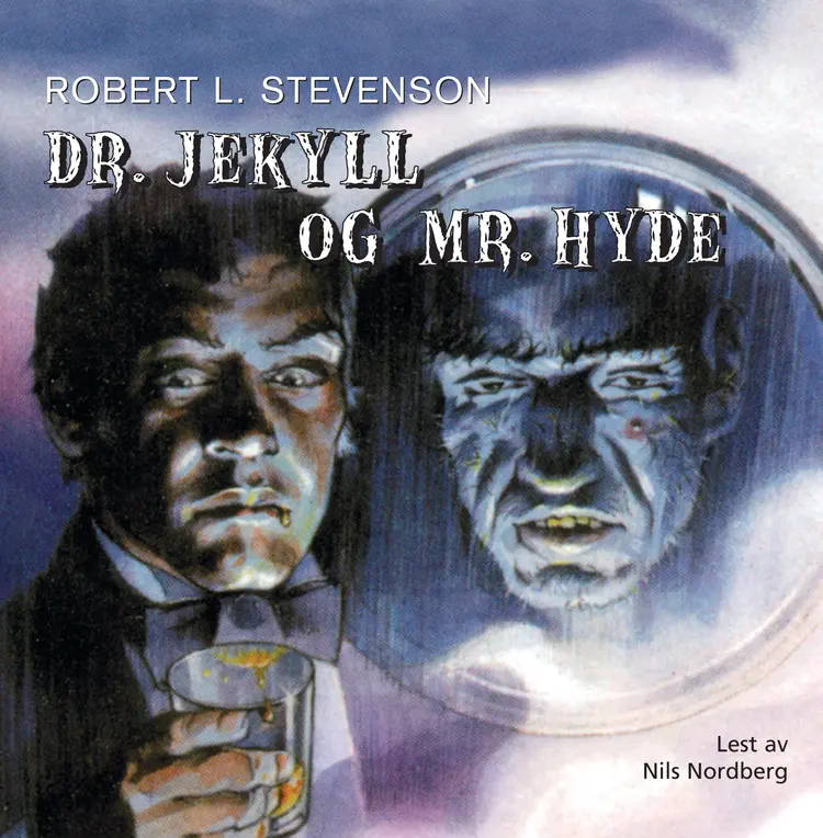 Omslag Dr. Jekyll og Mr. Hyde av Robert Louis Stevenson (Lydbok)