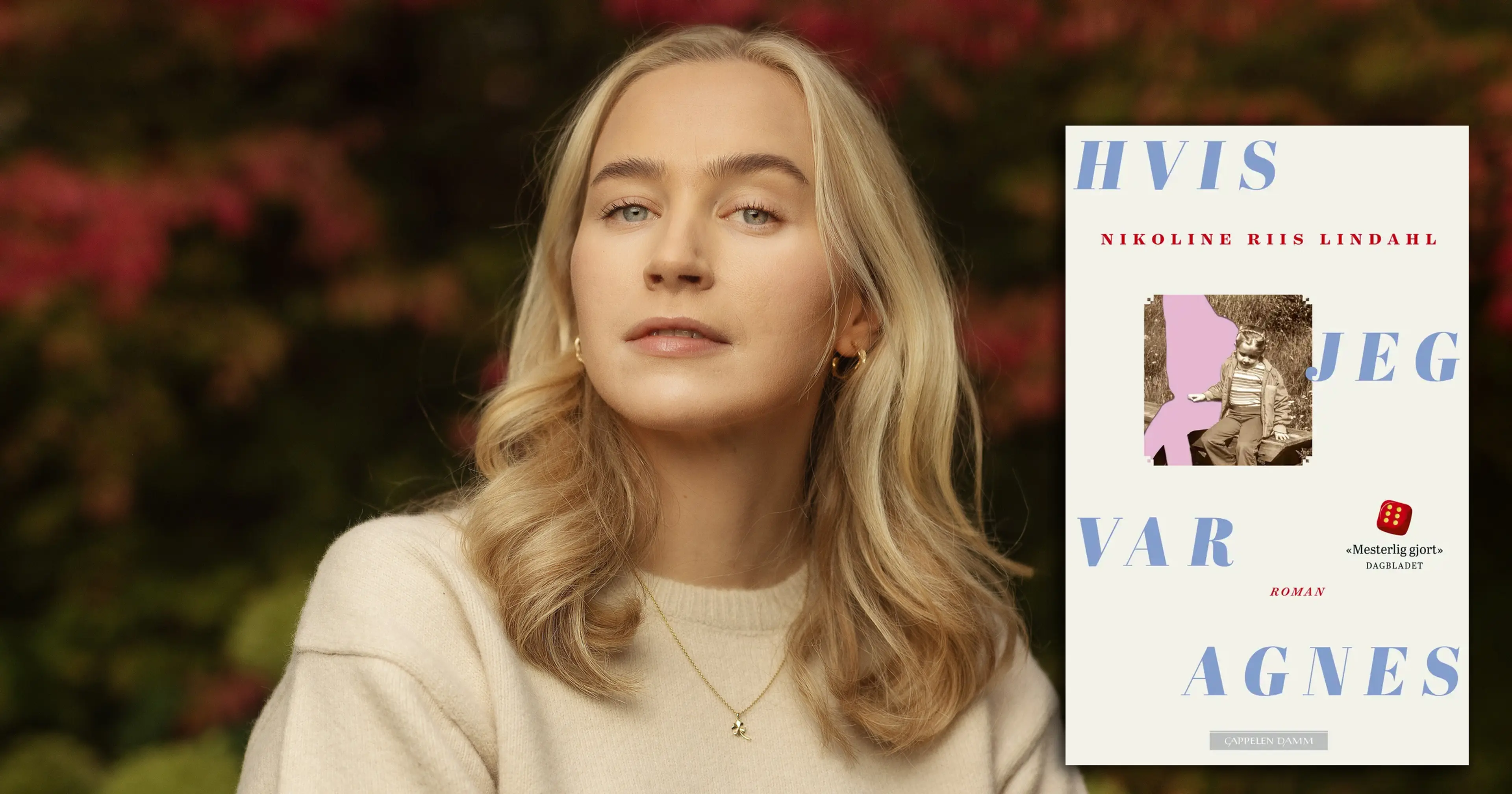 Debutant Nikoline Friis Lindahl med romanen Hvis jeg var Agnes