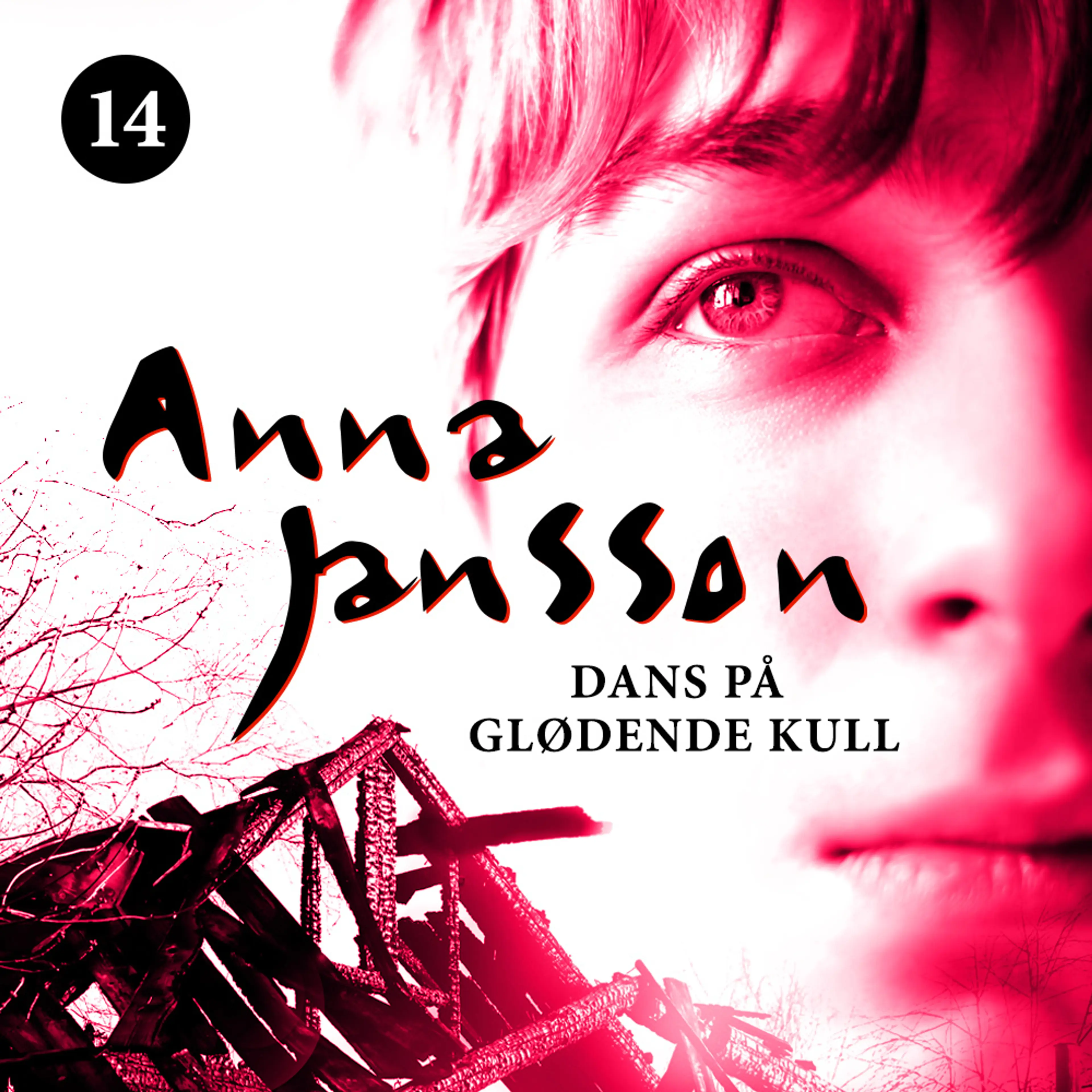 Omslag Dans på glødende kull av Anna Jansson (Lydbok)