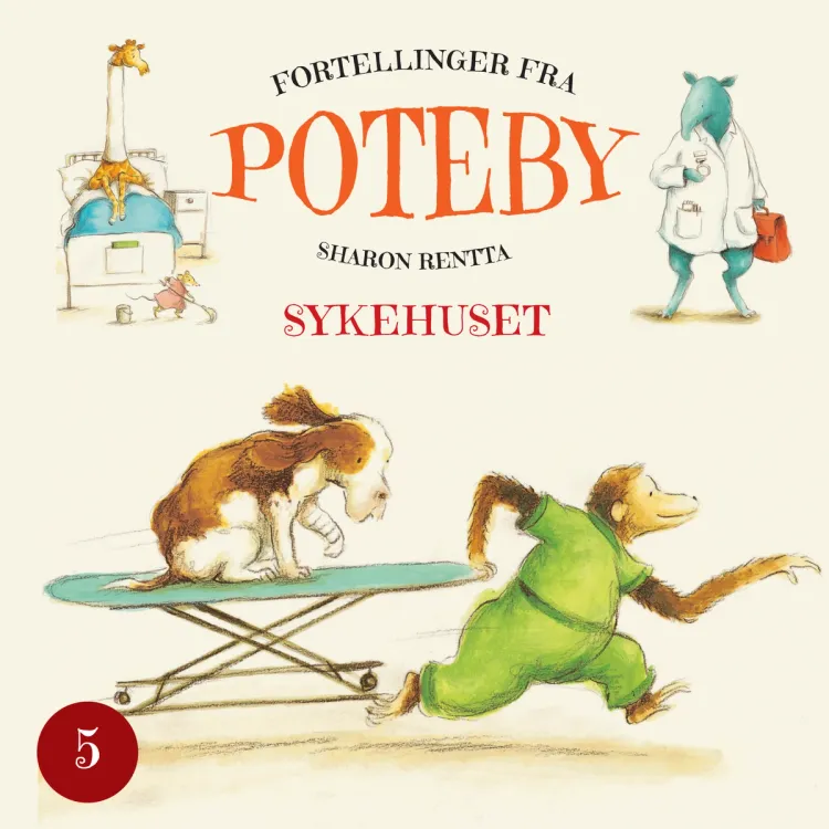 Omslag Poteby - Sykehuset av Sharon Rentta (Lydbok)