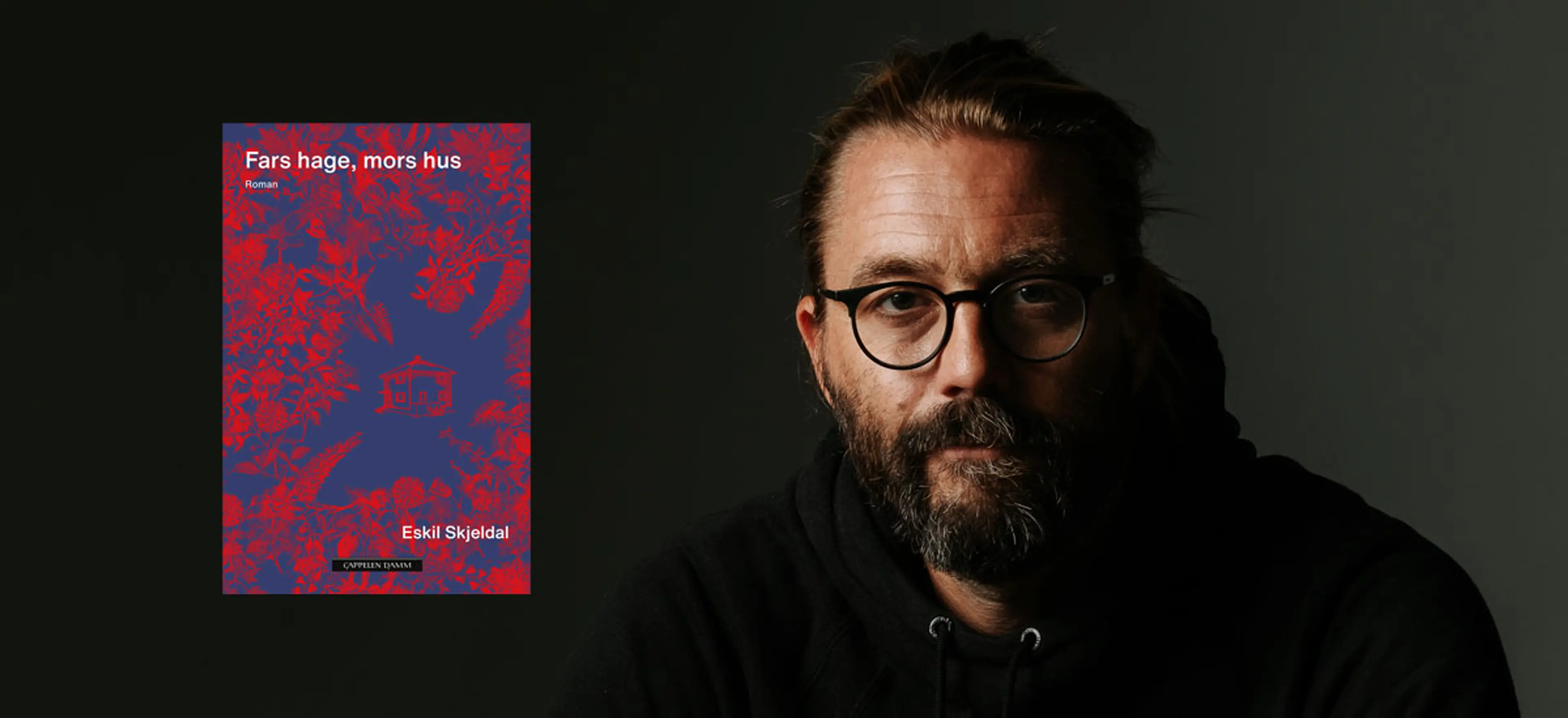 – Romanen handler om utfordringene knyttet til å finne sin egen identitet midt i det virvaret av andre fortellinger som finnes om oss, sier Eskil Skjeldal. (Foto: Vegard Giskehaug)