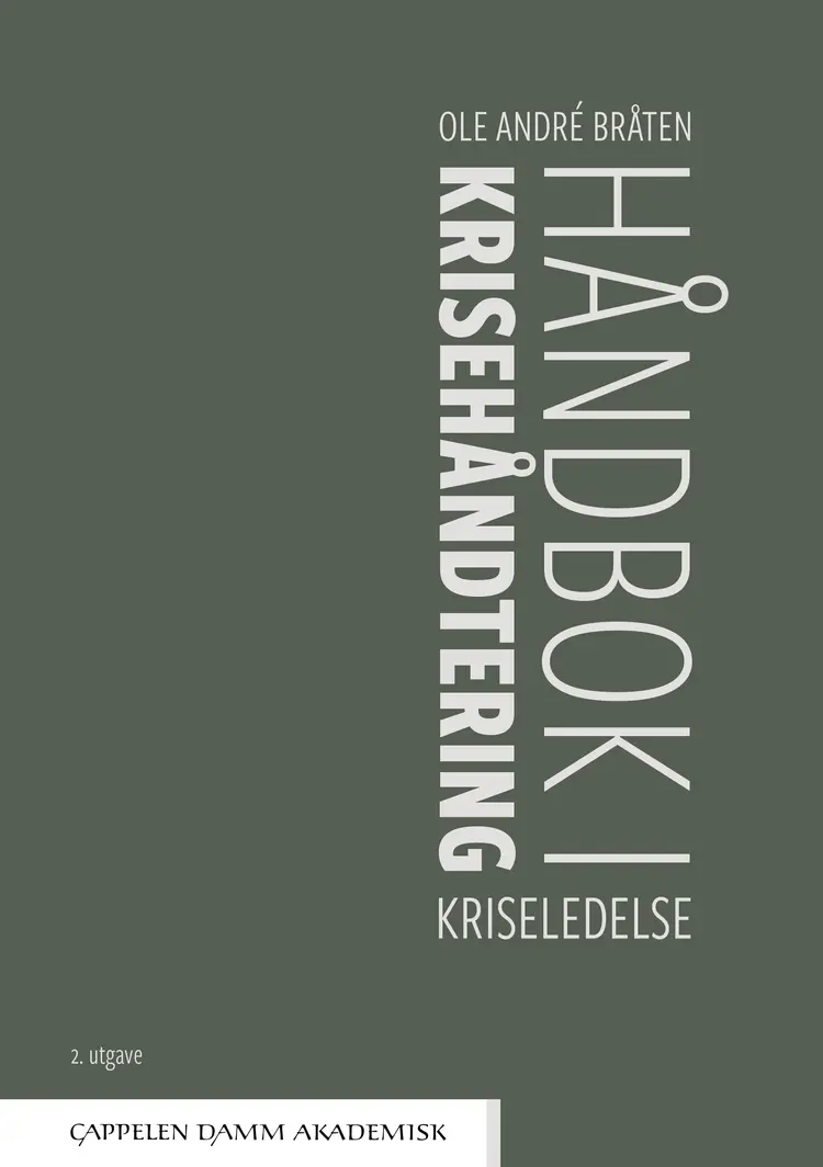 Omslag Håndbok i krisehåndtering av Ole André Bråten (Heftet)