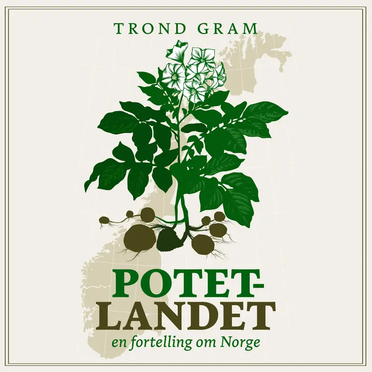 Omslag Potetlandet - en fortelling om Norge av Trond Gram (Lydbok)