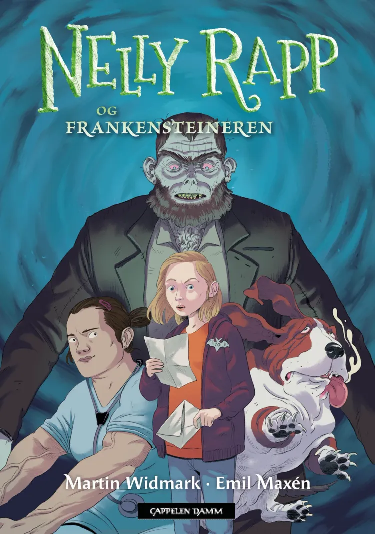 Omslag Nelly Rapp og frankensteineren av Martin Widmark (Ebok)