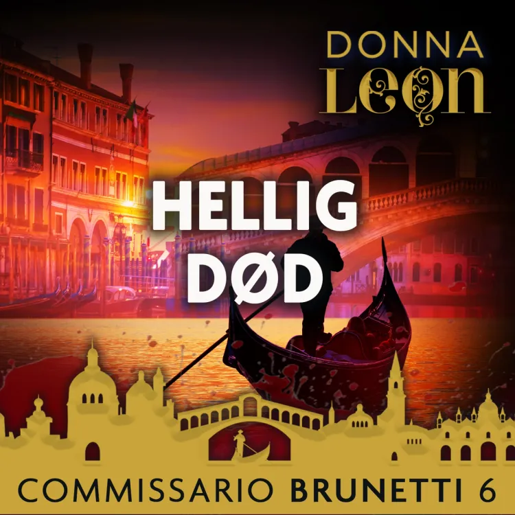 Omslag Hellig død av Donna Leon (Lydbok)