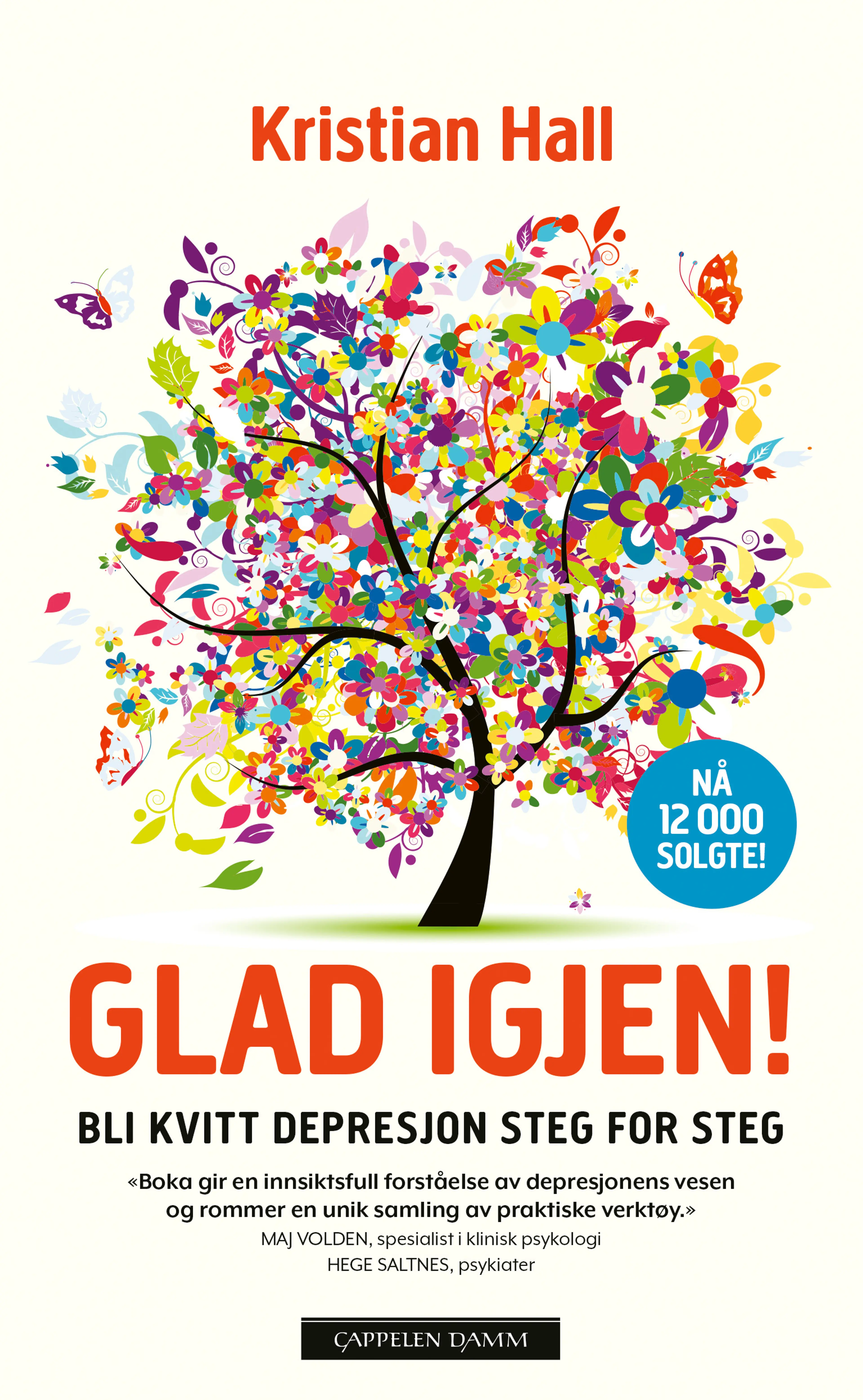 Omslag Glad igjen! av Kristian Hall (Heftet)