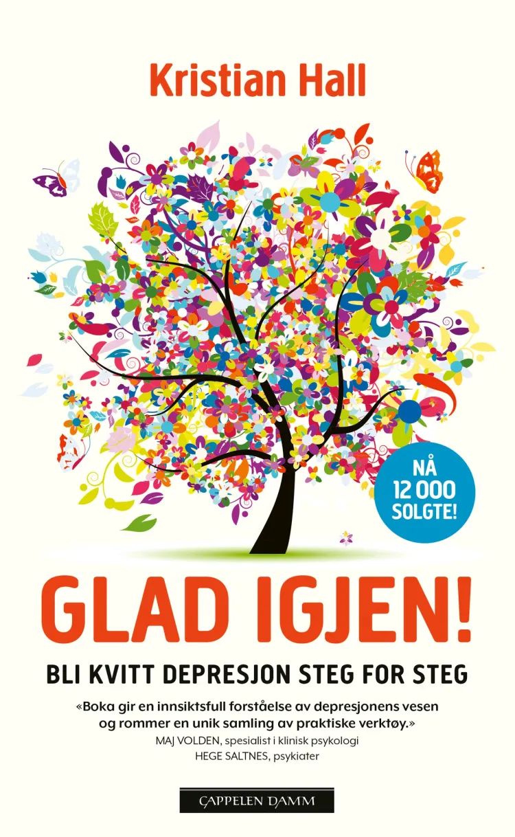 Omslag Glad igjen! av Kristian Hall (Heftet)