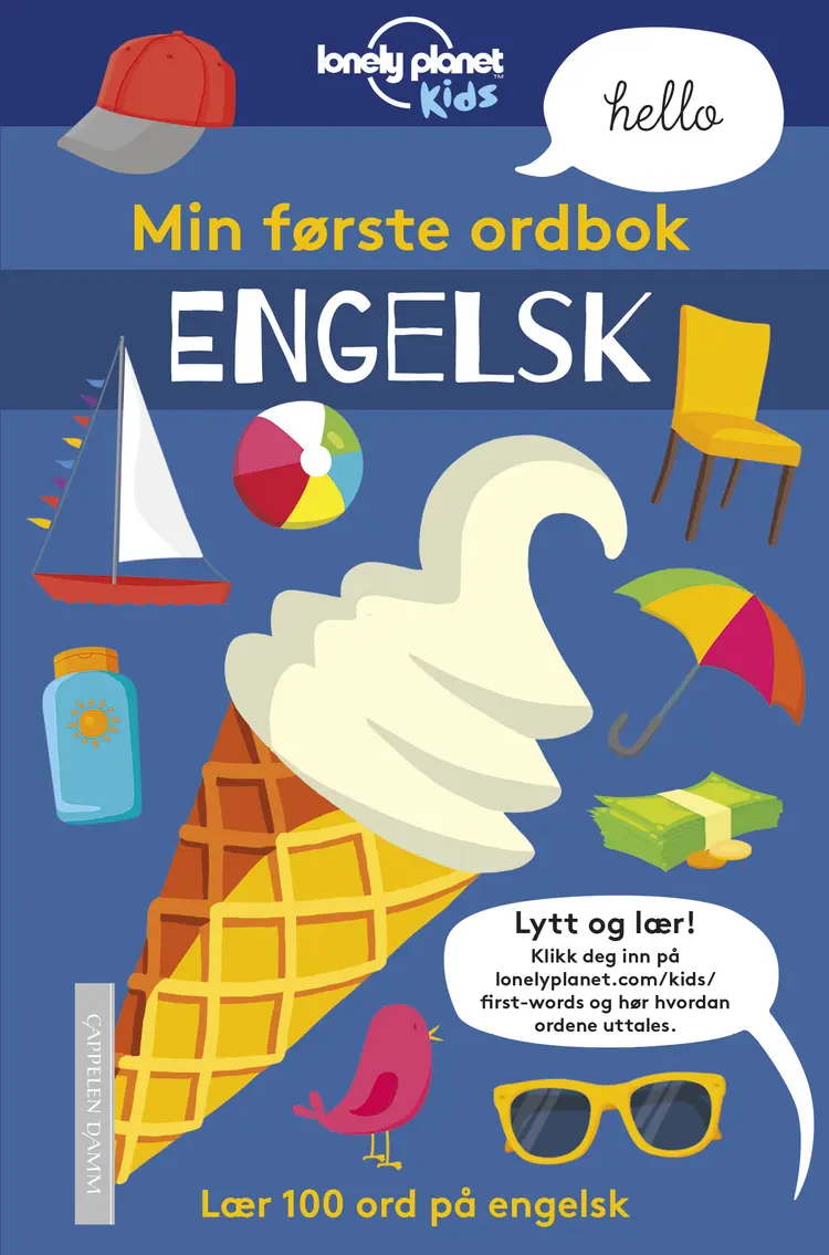 Omslag Min første ordbok - ENGELSK (Innbundet)