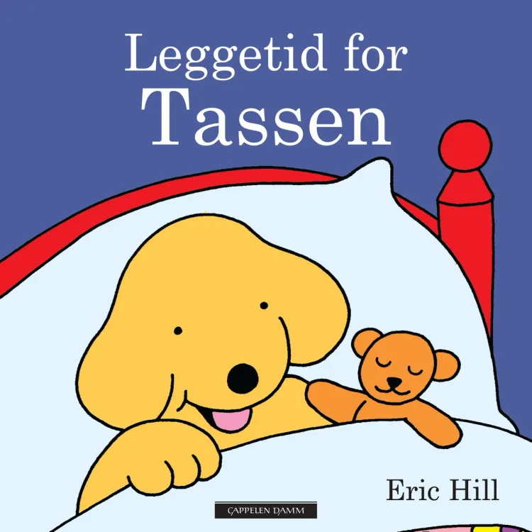 Omslag Leggetid for Tassen av Eric Hill (Innbundet)