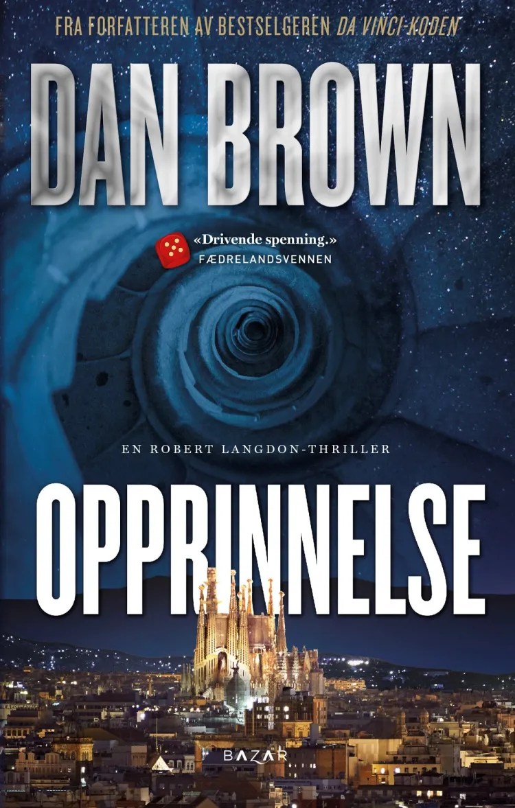 Omslag Opprinnelse av Dan Brown (Heftet)