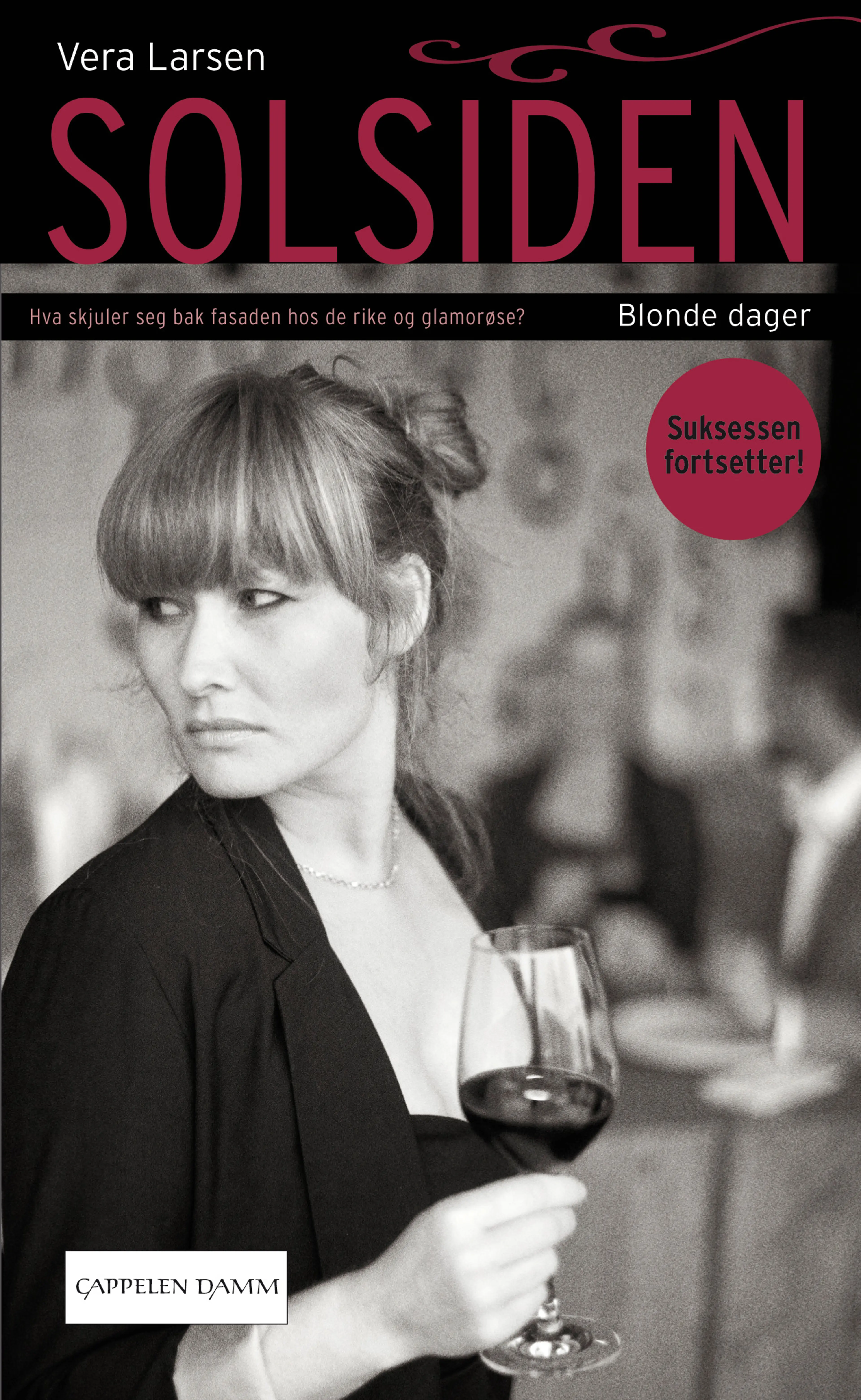 Omslag Blonde dager av Vera Larsen (Heftet)