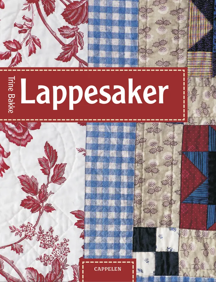 Omslag Lappesaker av Trine Bakke (Innbundet)