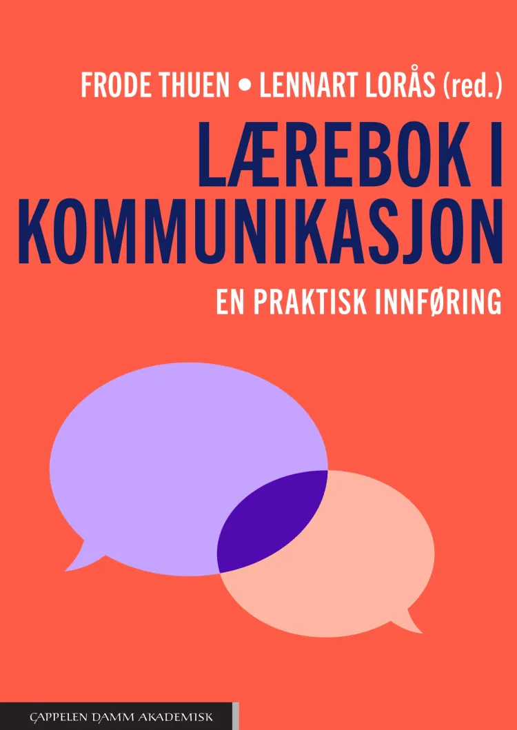 Omslag Lærebok i kommunikasjon av Frode Thuen og Lennart Lorås (red.) (Heftet)