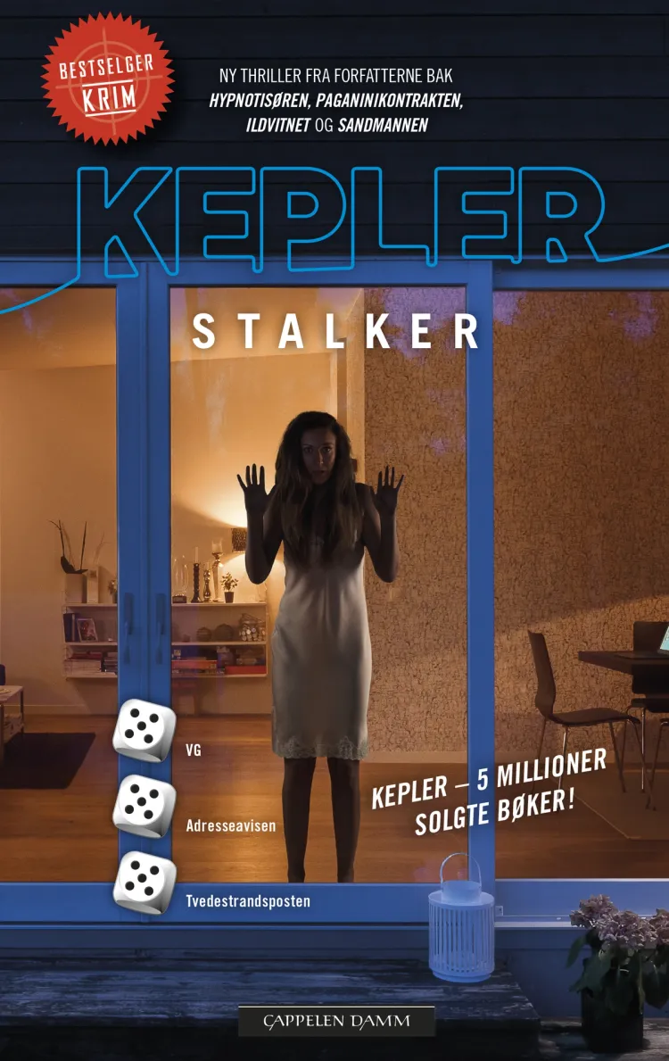 Omslag Stalker av Lars Kepler (Innbundet)