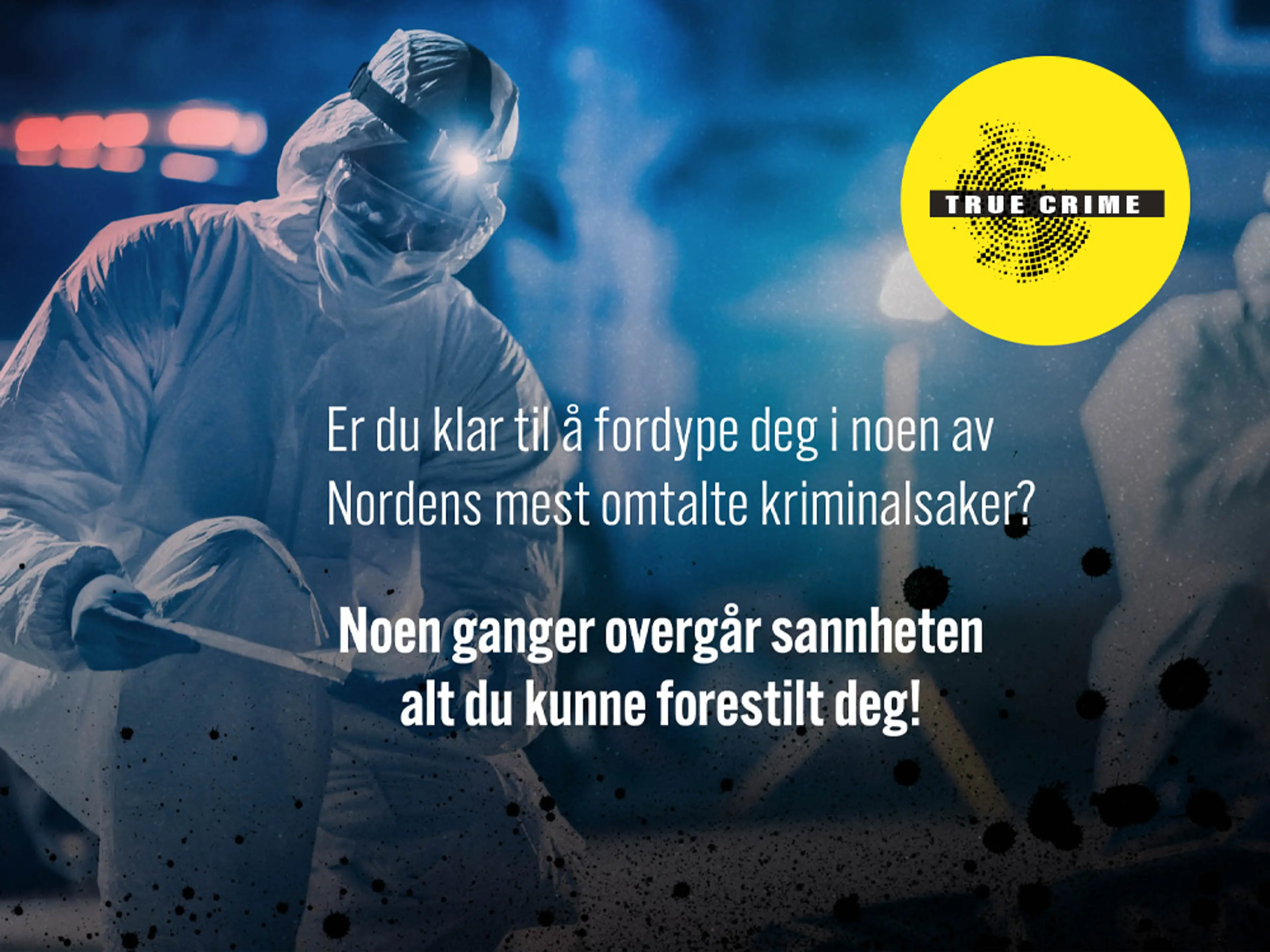Inngang til artikkel om True Crime-bøker