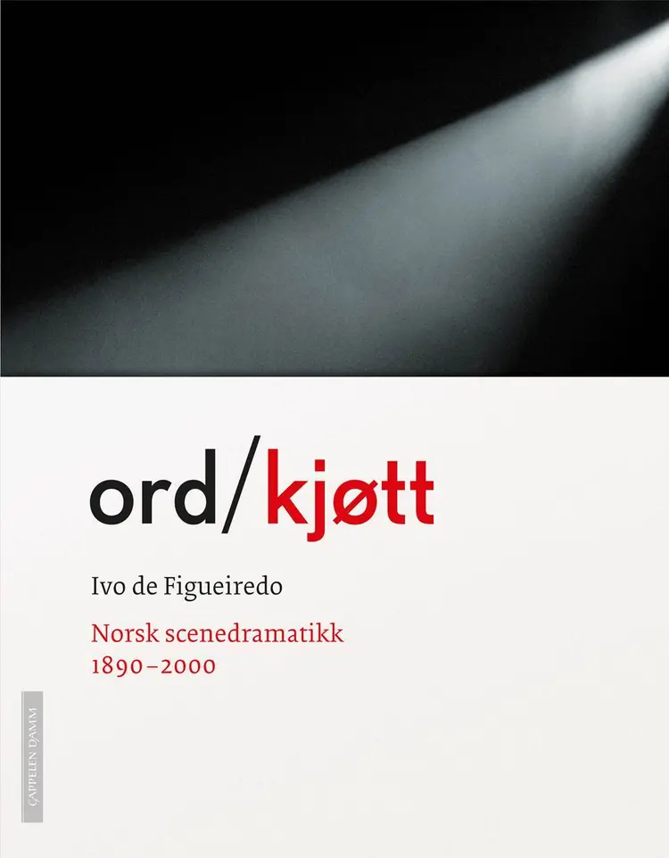 Omslag ord/kjøtt av Ivo de Figueiredo (Innbundet)