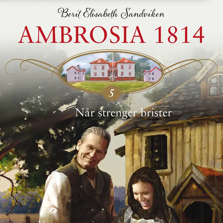 Omslag Når strenger brister av Berit Elisabeth Sandviken (Lydbok)