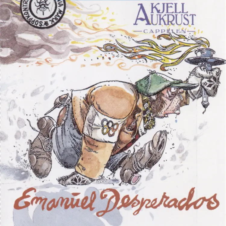 Omslag Emanuel Desperados av Kjell Aukrust (Nedlastbar lydbok)