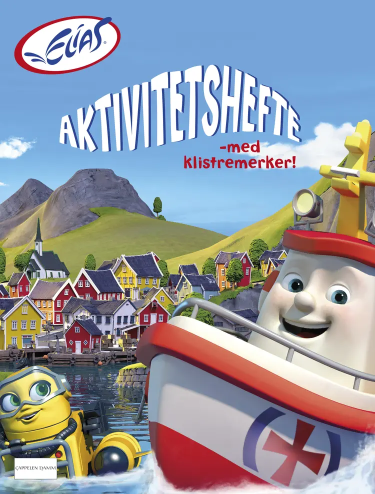 Omslag Elias - aktivitetshefte med klistremerker av Animando AS (Heftet)