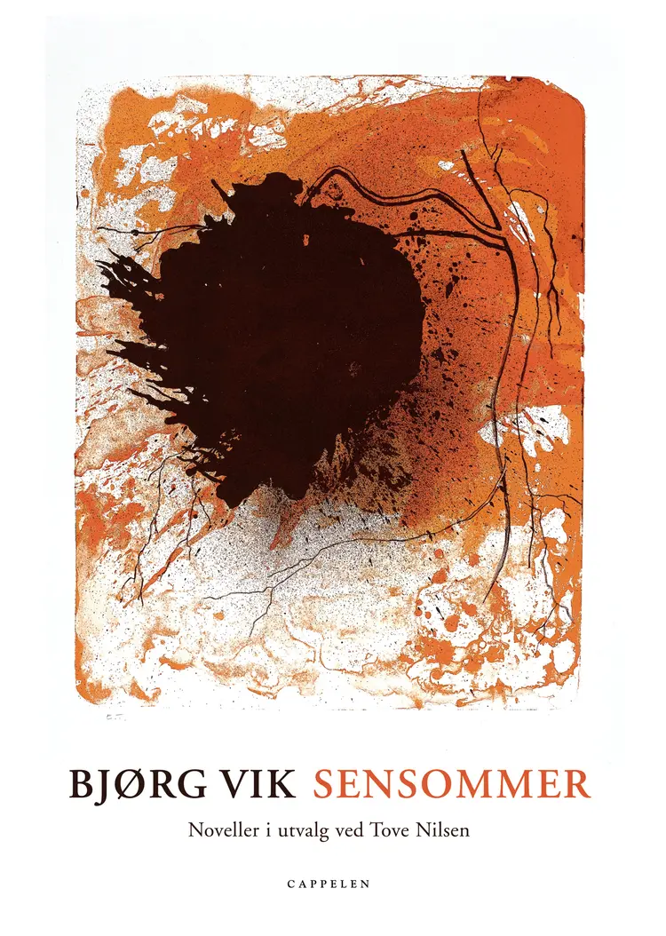 Omslag Sensommer av Bjørg Vik (Innbundet)